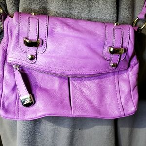 B Makowsky cross body handbag